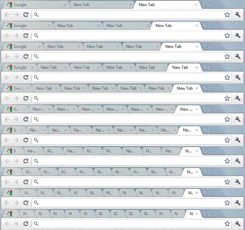 product-question-answers-tabs animation of chrome browser tabs