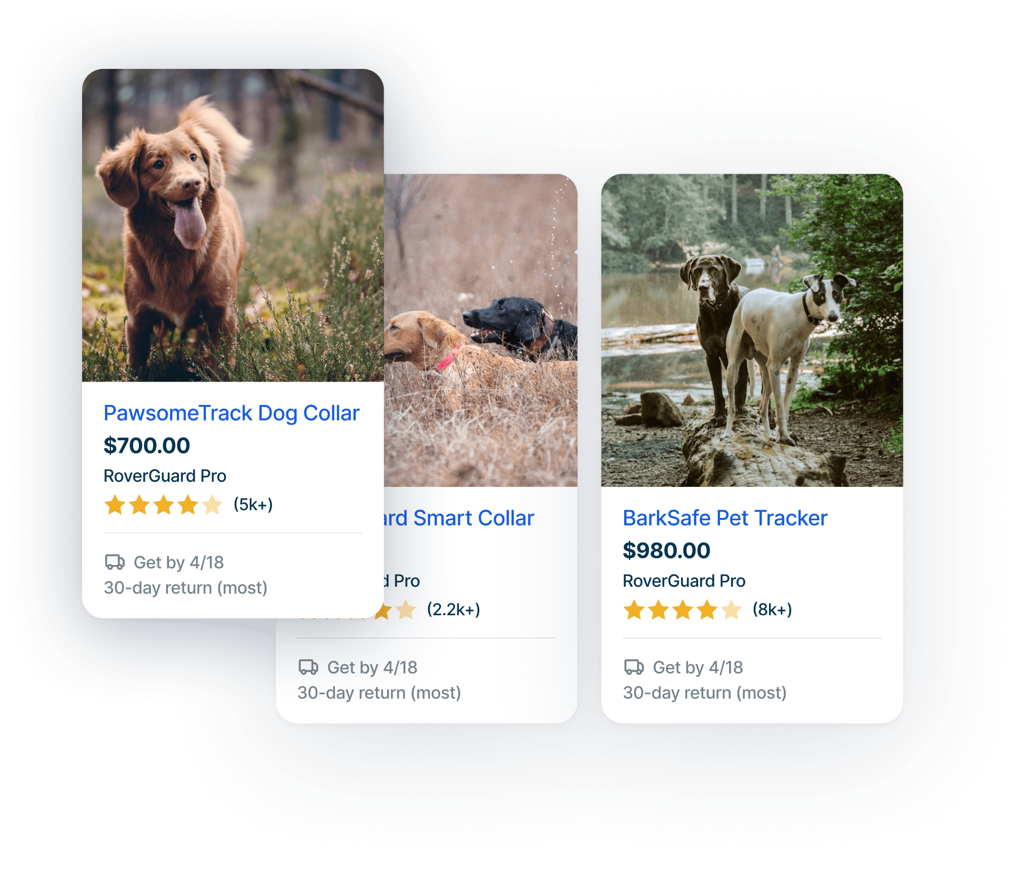 hunting and fishing product rating module