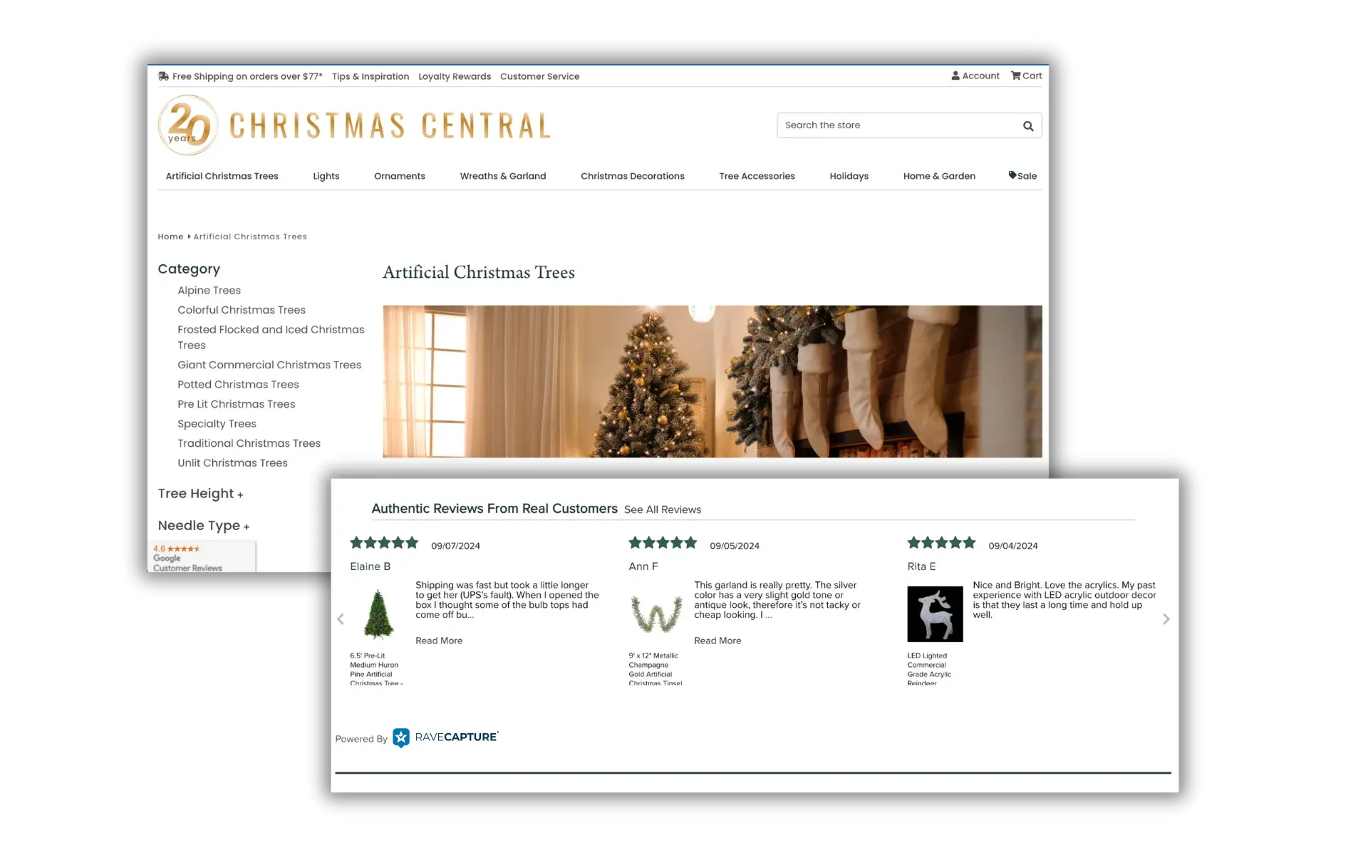 christmas central reviews