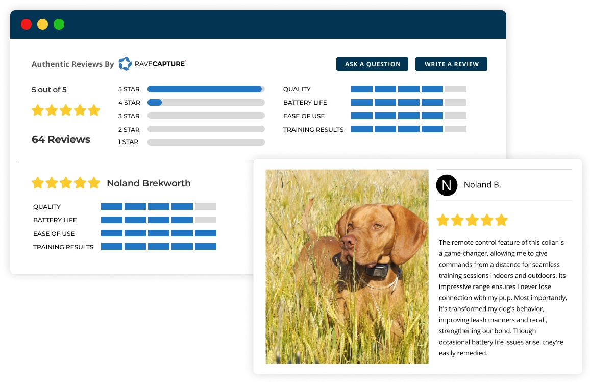 Don't just collect reviews Capture Experiences