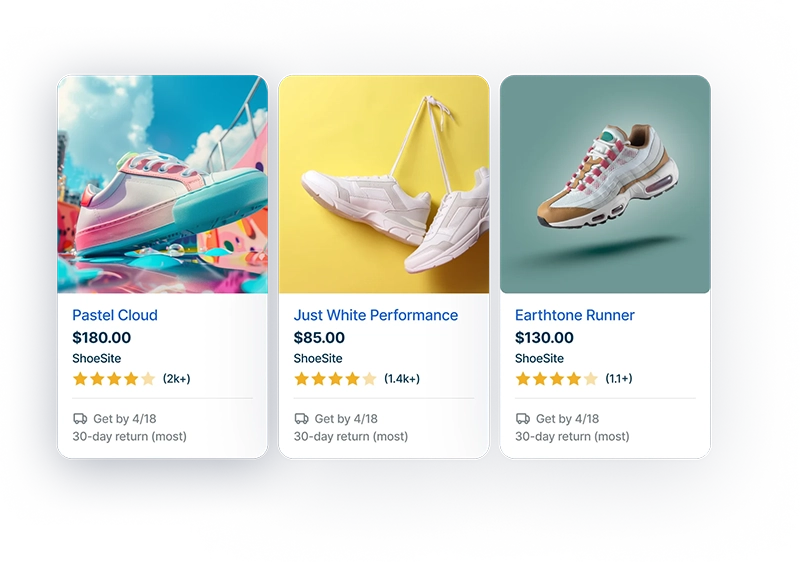 fashion sneaker google shopping gallery