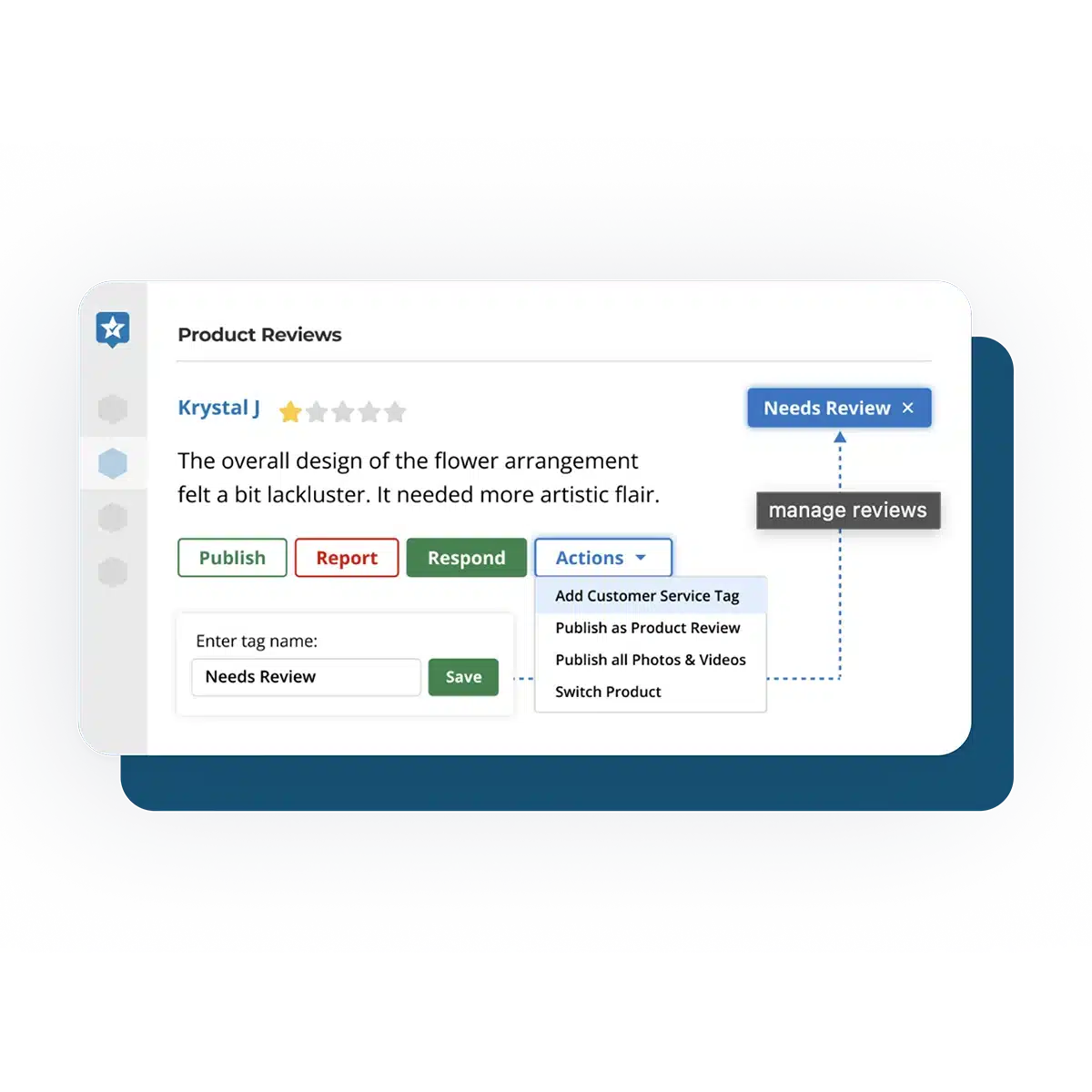 review moderation module