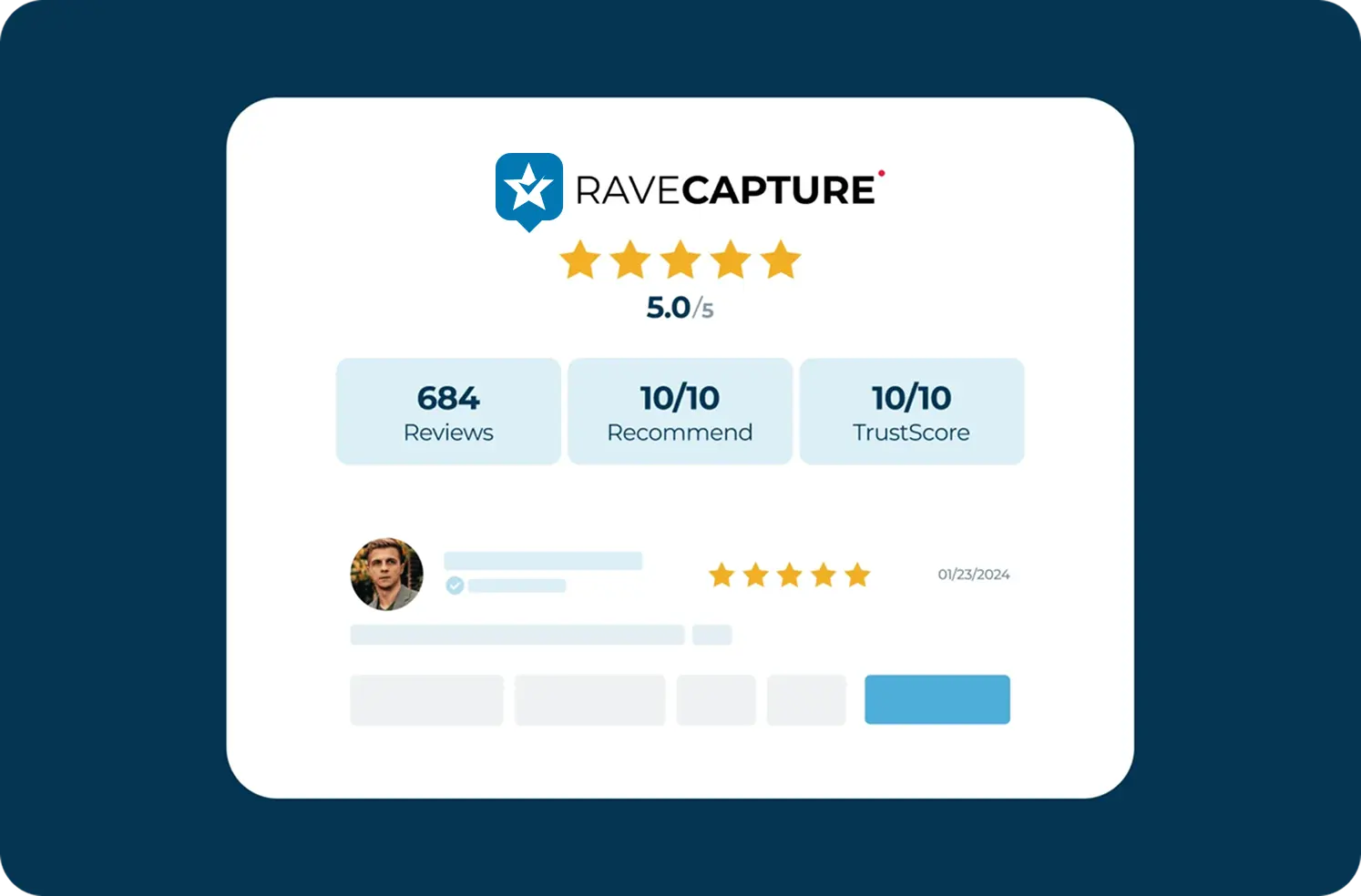 RaveCapture TrustPage Widget